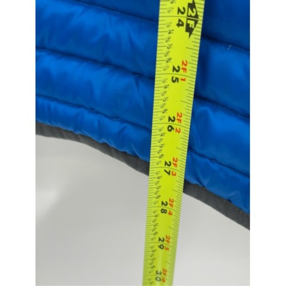 Eddie Bauer Jacket Down Puffer Travex Men Size XL Blue 700 - Picture 8 of 12